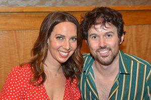 Malory Portnoy and James Davis @ BroadwayWorld Malory Portnoy and James Davis Photo