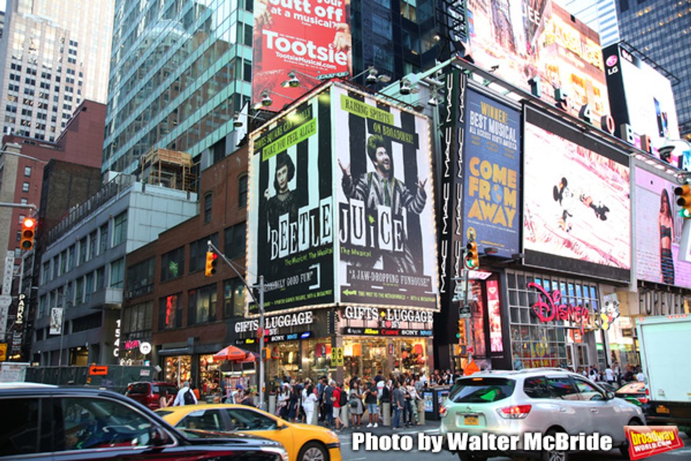 Photo Coverage: BEETLEJUICE Haunts Times Square With New Billboard Photo Coverage: BEETLEJUICE Haunts Times Square With New Billboard Image