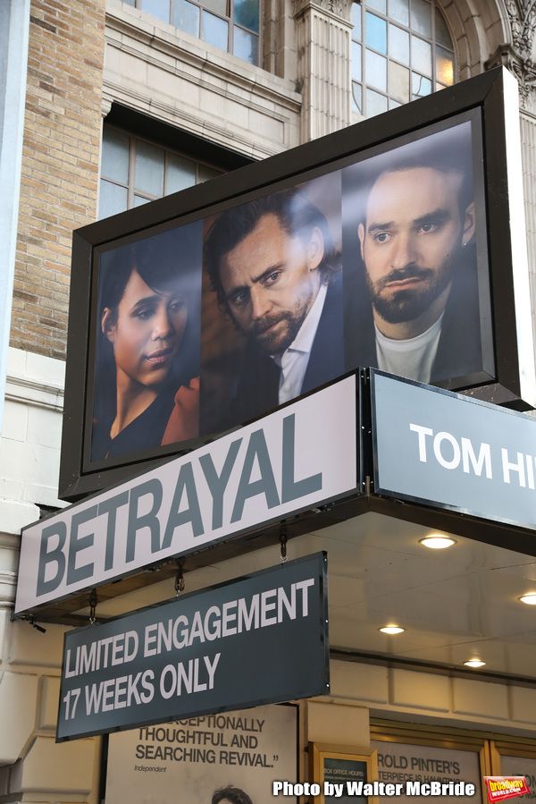 Theatre Marquee for Harold Pinter's 