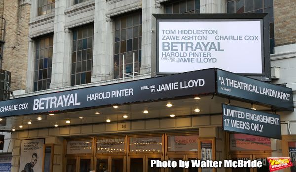 Theatre Marquee for Harold Pinter's 