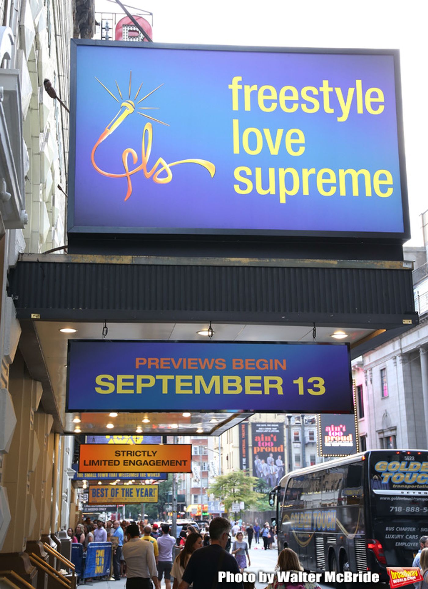 Up On The Marquee: FREESTYLE LOVE SUPREME Takes Over the Booth Theatre  Image