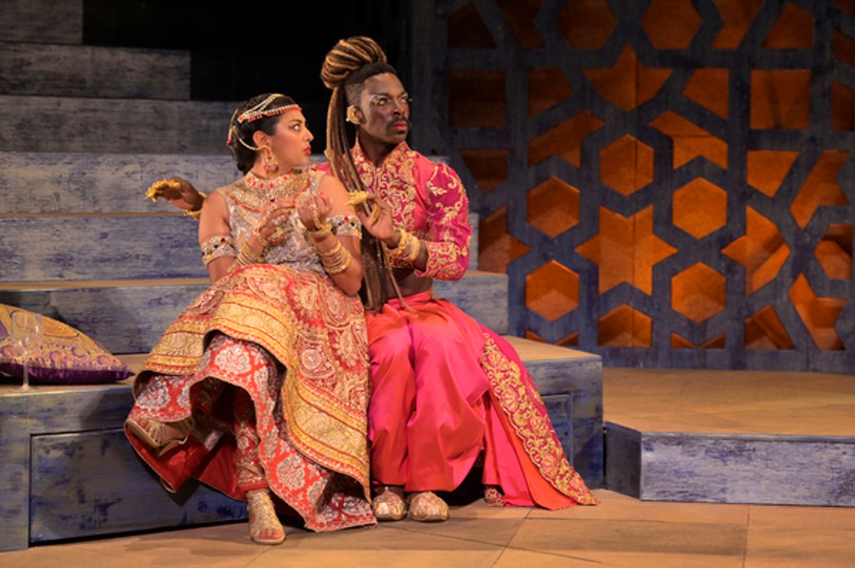 Lipica Shah and Rotimi Agbabiaka at 