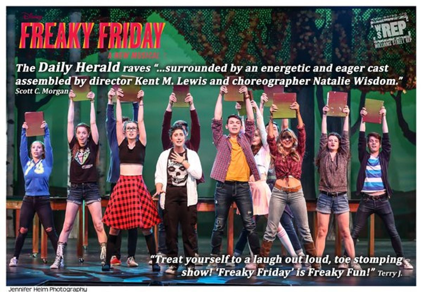 Photo Flash: Get A First Look At FREAKY FRIDAY At Williams Street Repertory Photo Flash: Get A First Look At FREAKY FRIDAY At Williams Street Repertory Image