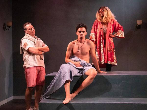 David Wilcox, Michael Kodi Farrow and Raven Moran Photo