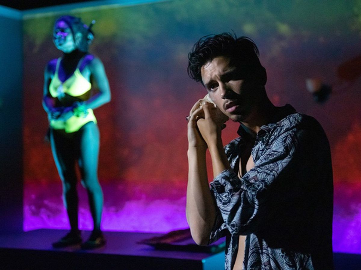 Raven Moran and Michael Kodi Farrow at 