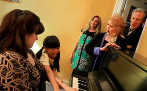 Elizabeth A. Bell, Claudia Fabella, Jamie Heinlein, Wynne Anders and Steven Hauck. Photo