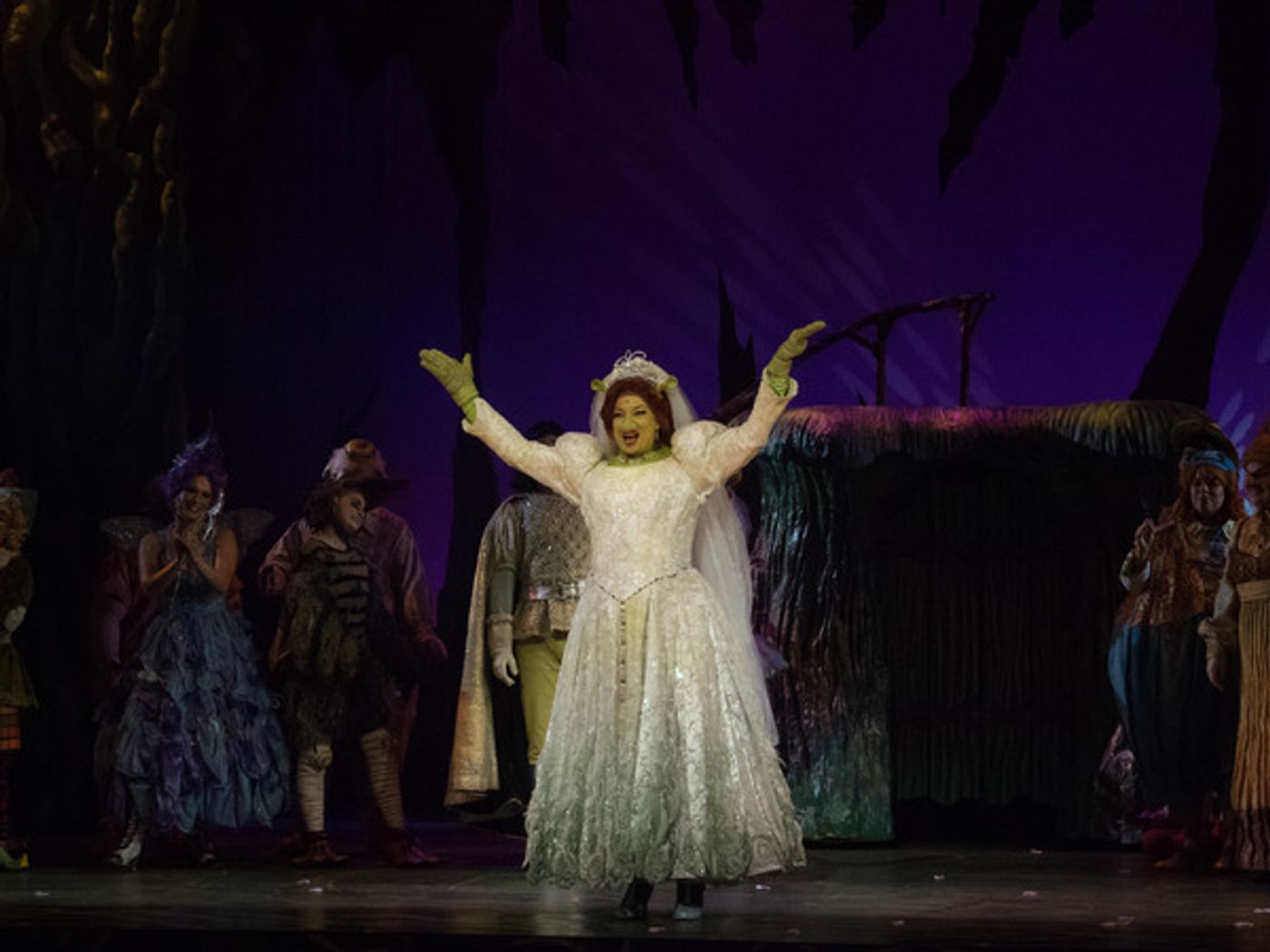 Photo Coverage:  Curtain Call And Meet And Greet Of 3-D Theatricals' SHREK  Image