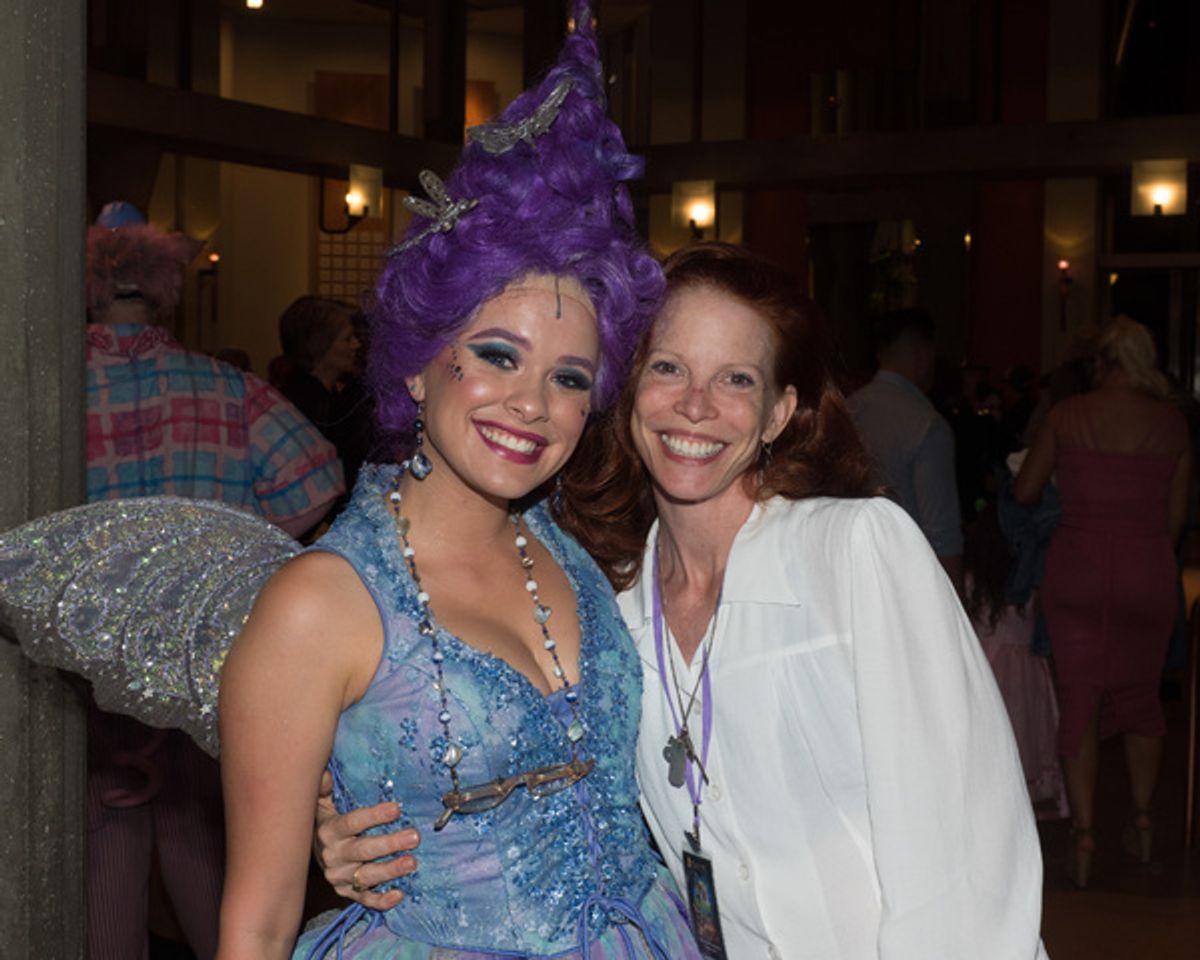 Allison Sheppard and Associate Director/Choreographer Leslie Stevens at 