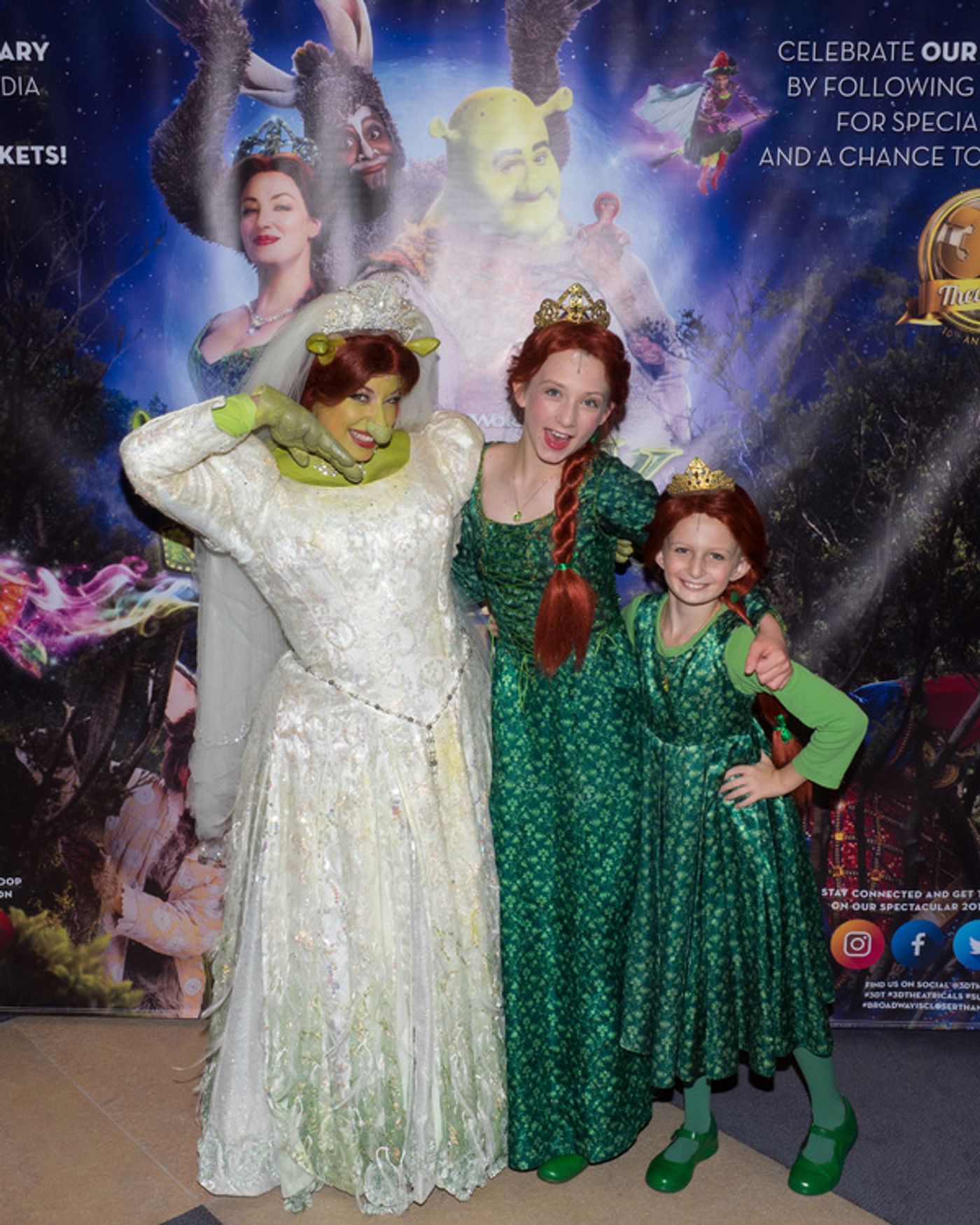 Photo Coverage: Curtain Call And Meet And Greet Of 3-D Theatricals' SHREK Photo Coverage: Curtain Call And Meet And Greet Of 3-D Theatricals' SHREK Image