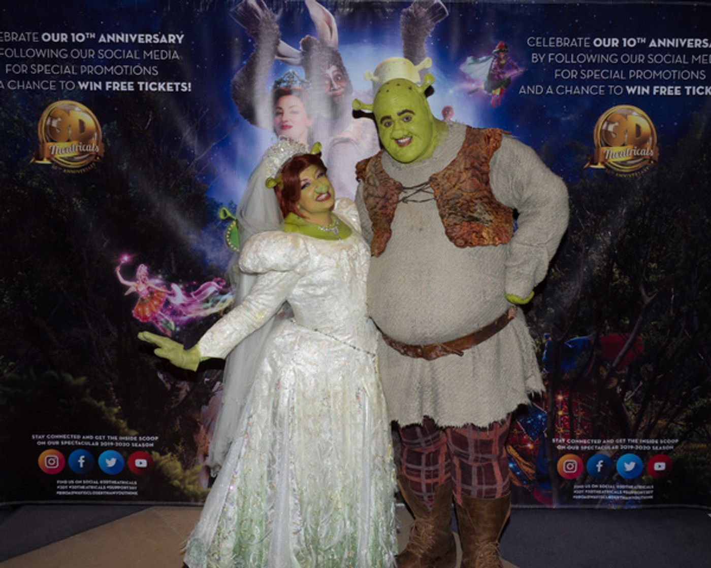 Photo Coverage: Curtain Call And Meet And Greet Of 3-D Theatricals' SHREK Photo Coverage: Curtain Call And Meet And Greet Of 3-D Theatricals' SHREK Image
