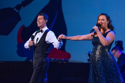 Gavin Lee and Ashley Brown Photo