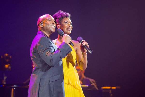 Alton Fitzgerald White and Kissy Simmons Photo