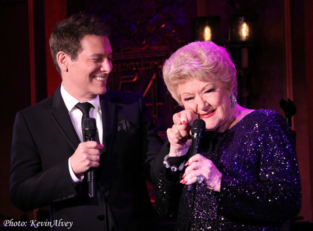 Michael Feinstein, Marilyn Maye at 