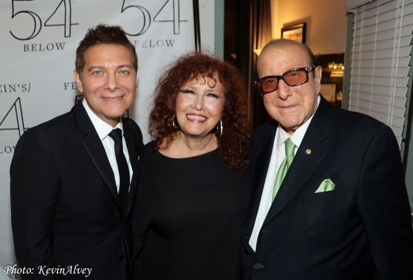Michael Feinstein, Melissa Manchester, Clive Davis Photo