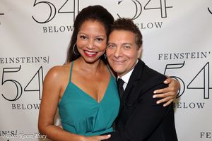 Gloria Reuben, Michael Feinstein Photo