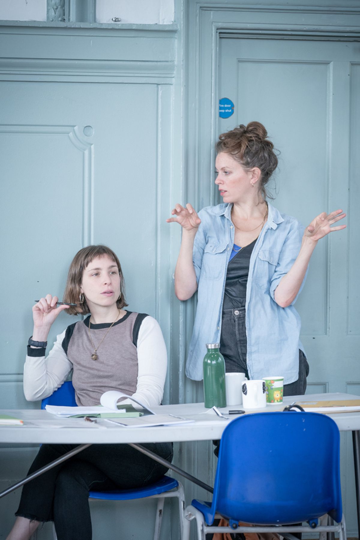  Lucy Wray and Aline David  at 