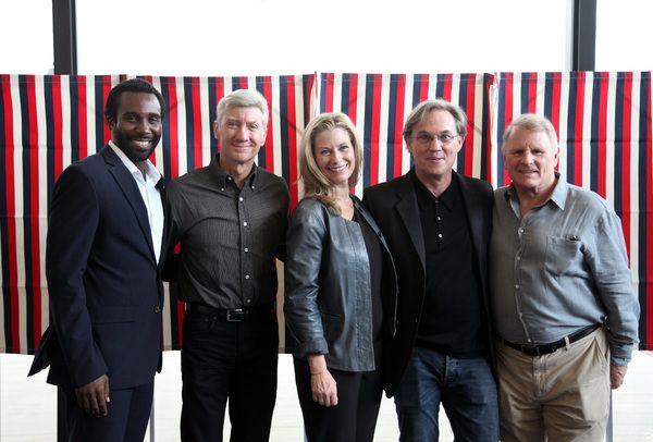 Tramell Tillman, David Garrison, Angela Pierce, Richard Thomas and Gordon Clapp Photo