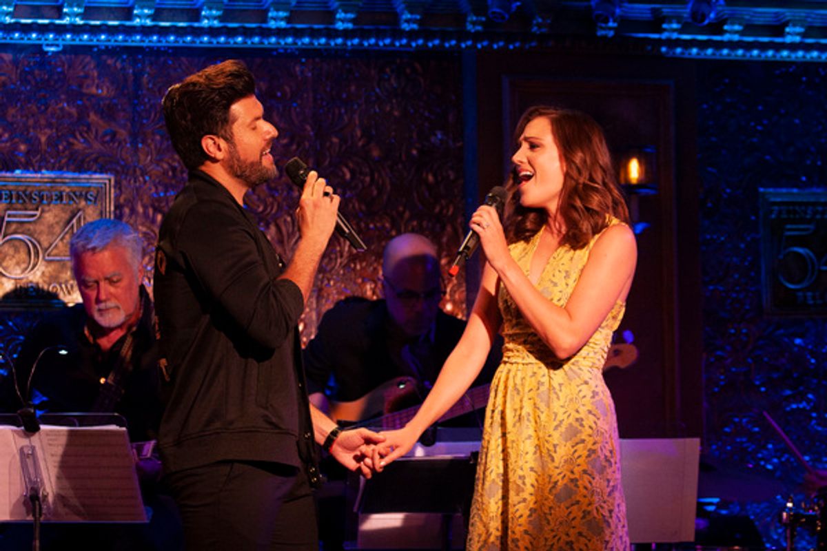 Mauricio Martinez, Laura Osnes at 