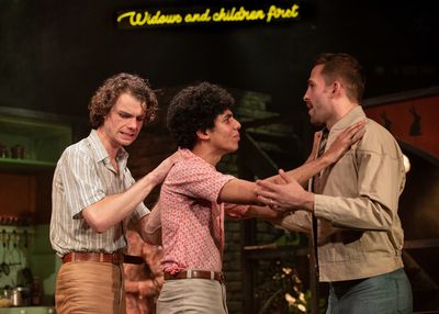 Matthew Needham, Jay Lycurgo and Dino Fetscher Photo