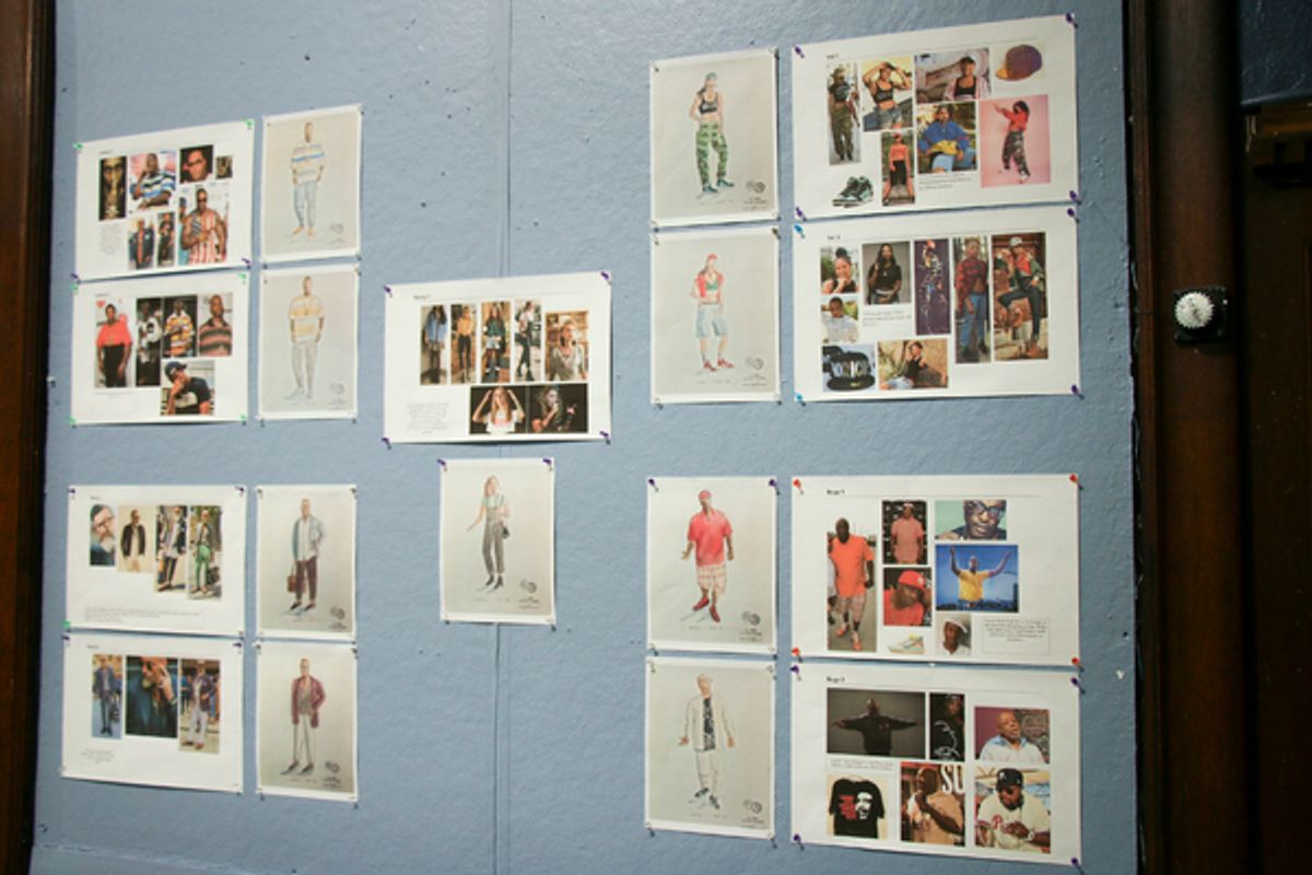 Costume Research Images gathered by Costume Designer Kara Harmon at 