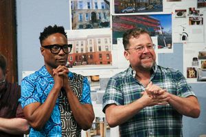 Director Billy Porter and Huntington Artistic Director Peter DuBois @ BroadwayWorld Director Billy Porter and Huntington Artistic Director Peter DuBois Photo
