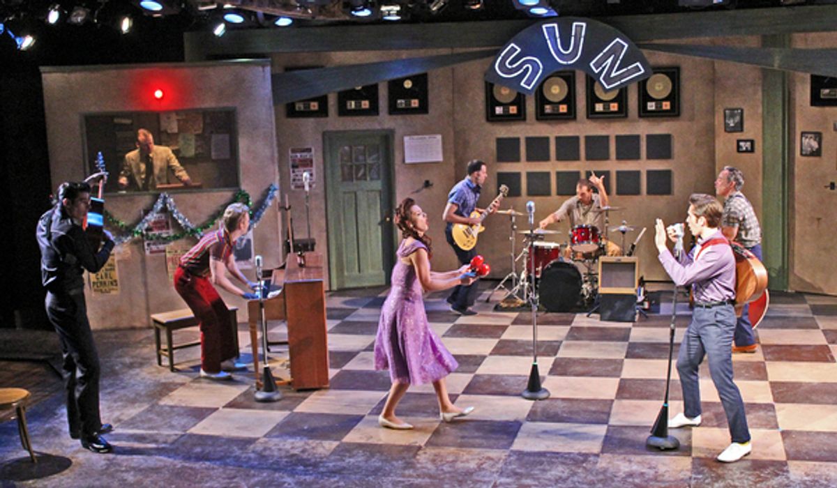Colin Barkell as Johnny Cash, Bobby Becher as Sam Phillips, Gavin Rohrer as Jerry Lee Lewis, Emily Seibert as Dyanne, Todd Meredith as Carl Perkins, Michael Lucchetti as Fluke, Noah Jermain as Elvis Presley and Nathan Yates Douglass as Brother Jay at 