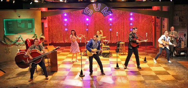 Nathan Yates Douglass as Brother Jay, Gavin Rohrer as Jerry Lee Lewis, Todd Meredith  Photo