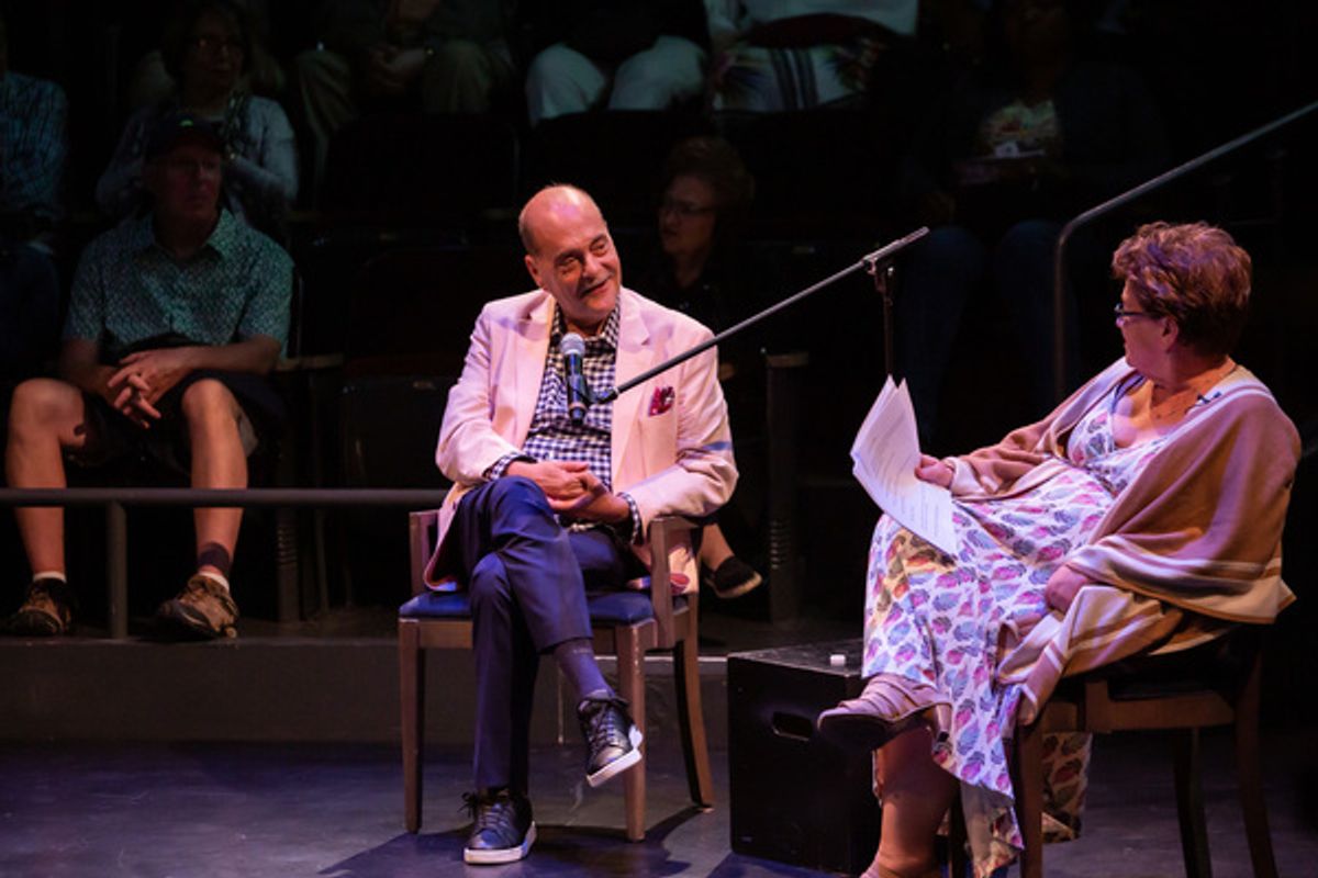 Eduardo Machado and Molly Smith at 