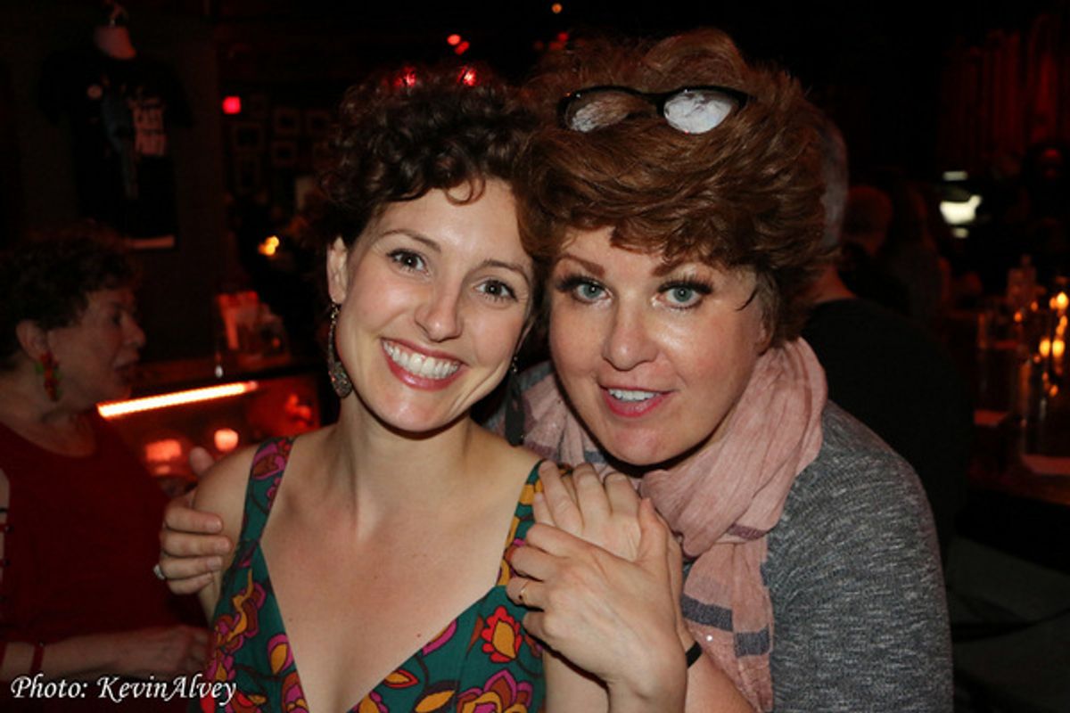 Andrea Prestinario, Klea Blackhurst at 