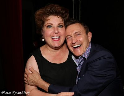 Klea Blackhurst, Jeff Harnar Photo