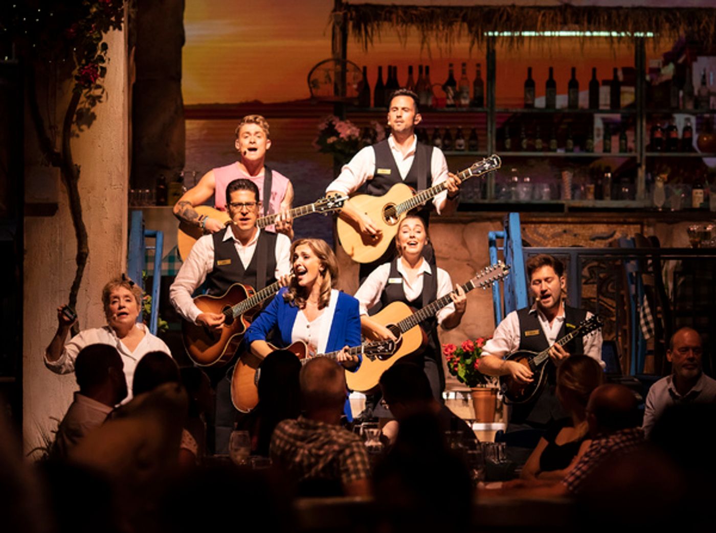 Photo Flash: MAMMA MIA! THE PARTY Begins Performances Tonight; Check Out All New Production Photos!  Image