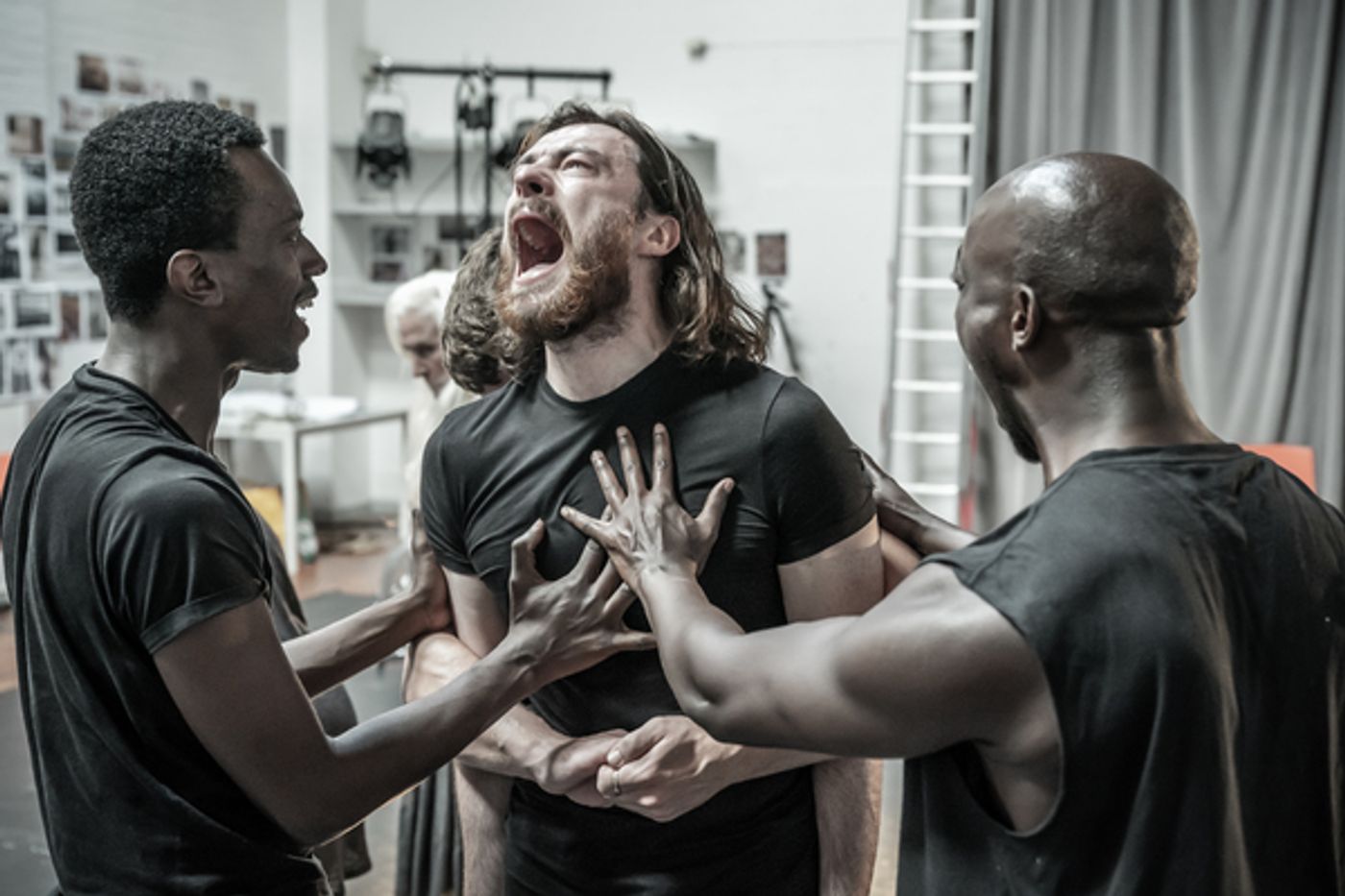 Photo Flash: Inside Rehearsal For BLOOD WEDDING at the Young Vic  Image