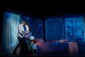 Andrew Polec and Christina Bennington Photo