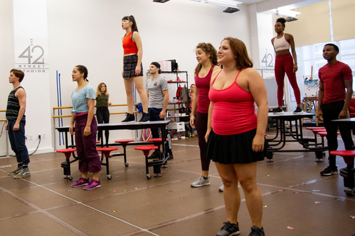 Photo Coverage: Go Inside Rehearsals with MEAN GIRLS on Tour  Image