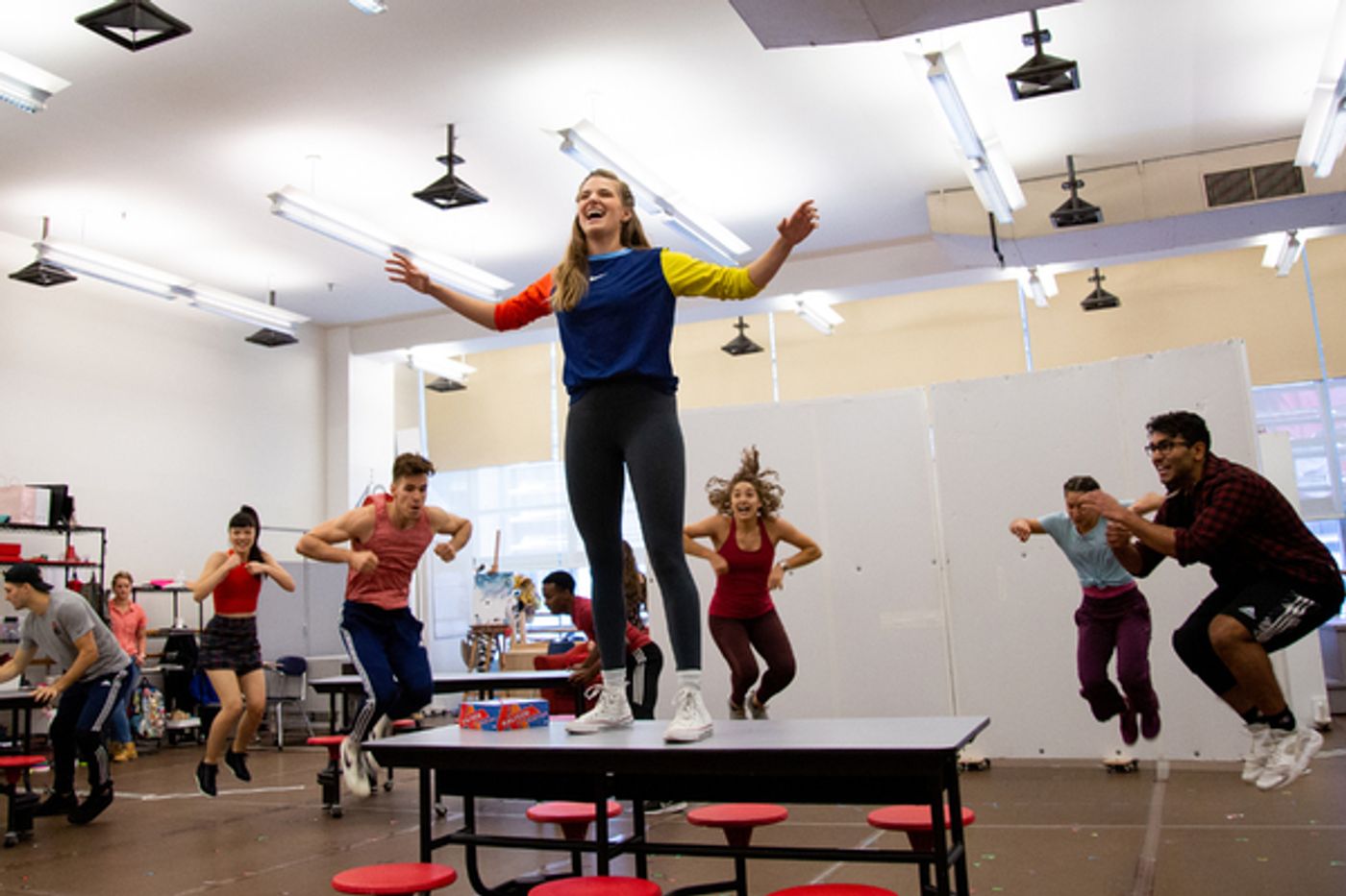 Photo Coverage: Go Inside Rehearsals with MEAN GIRLS on Tour  Image