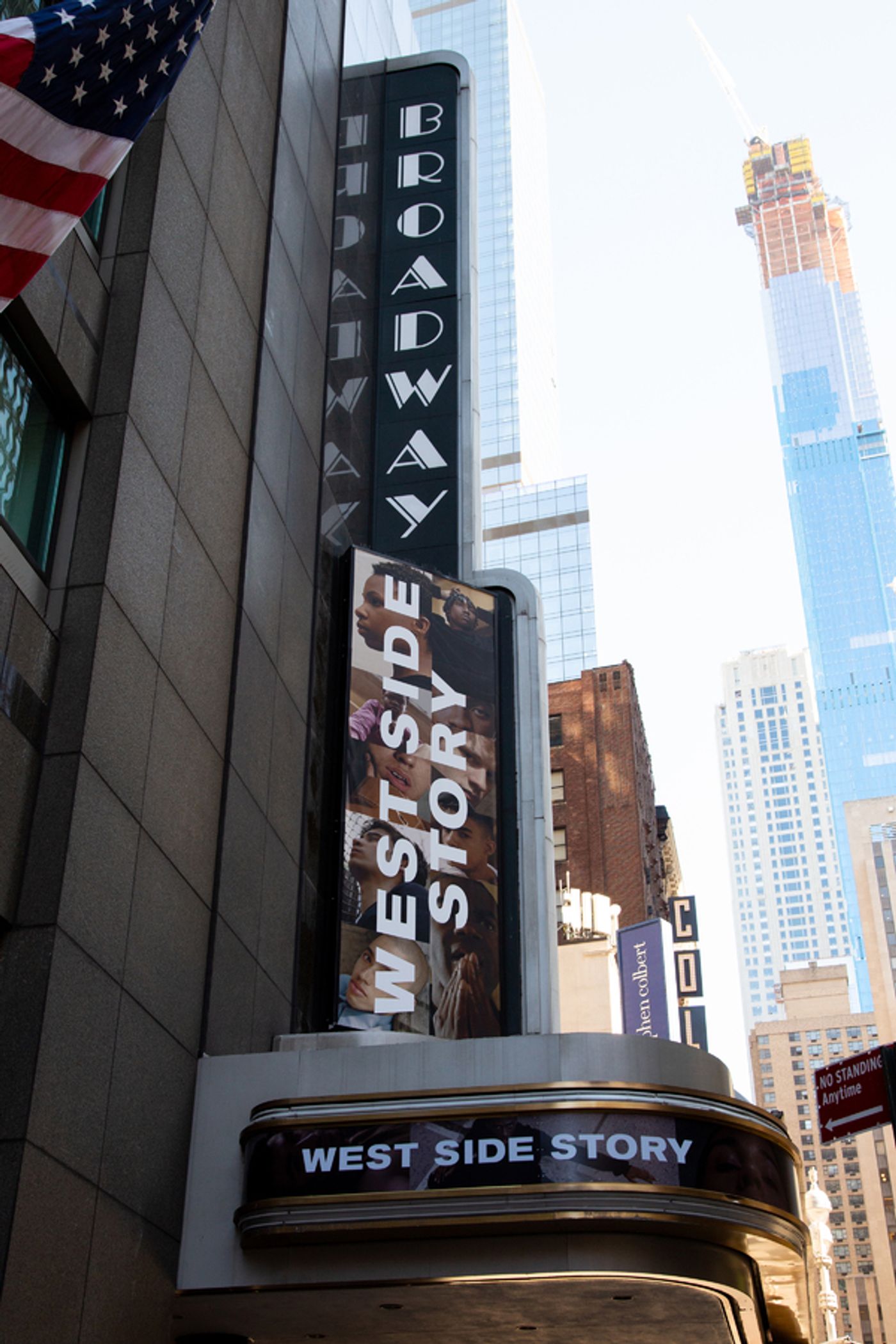 Photo Coverage: WEST SIDE STORY Marquee Goes Live on Broadway  Image