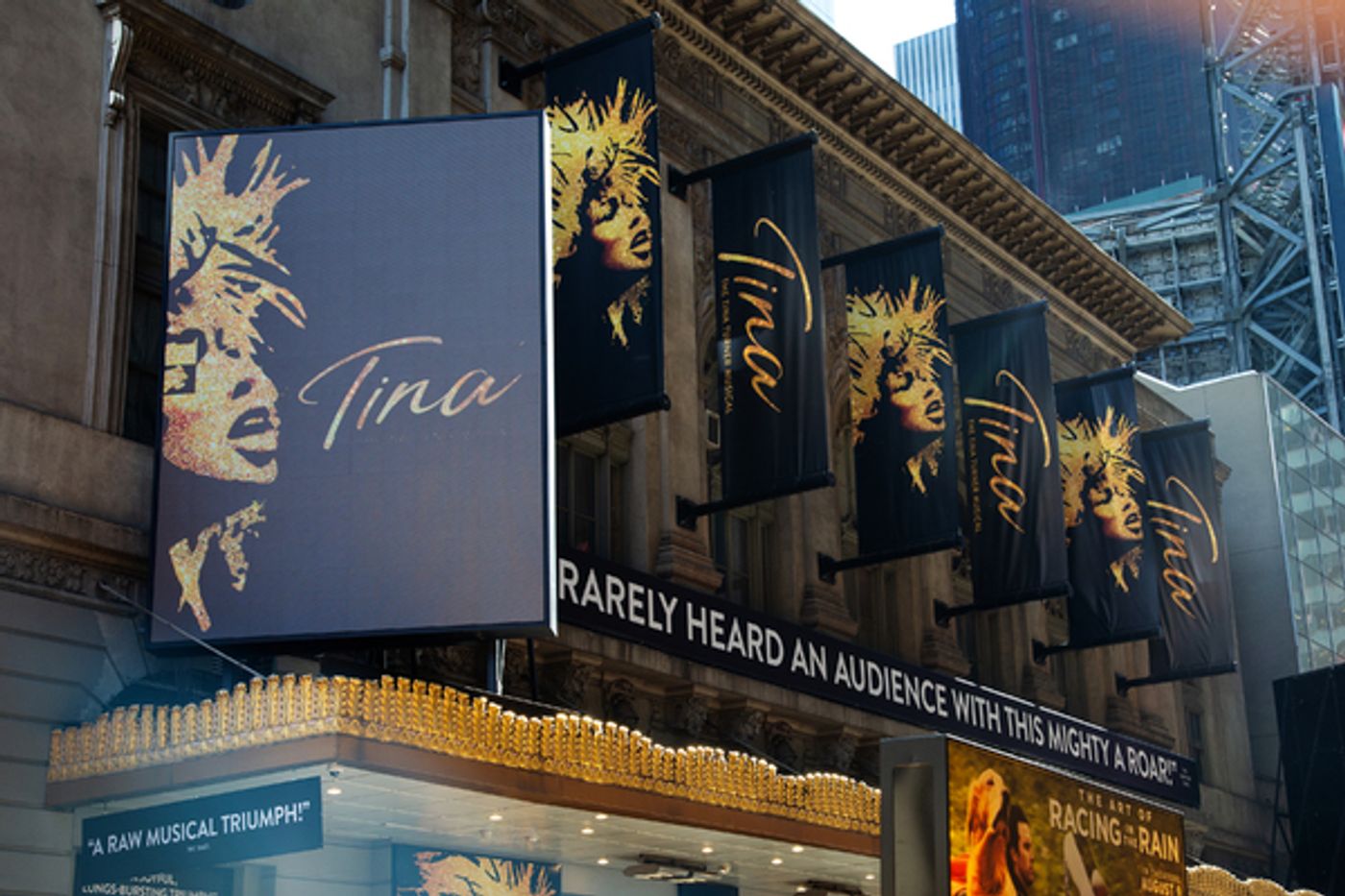 Photo Coverage: First Look at TINA: THE TINA TURNER MUSICAL Marquee  Image