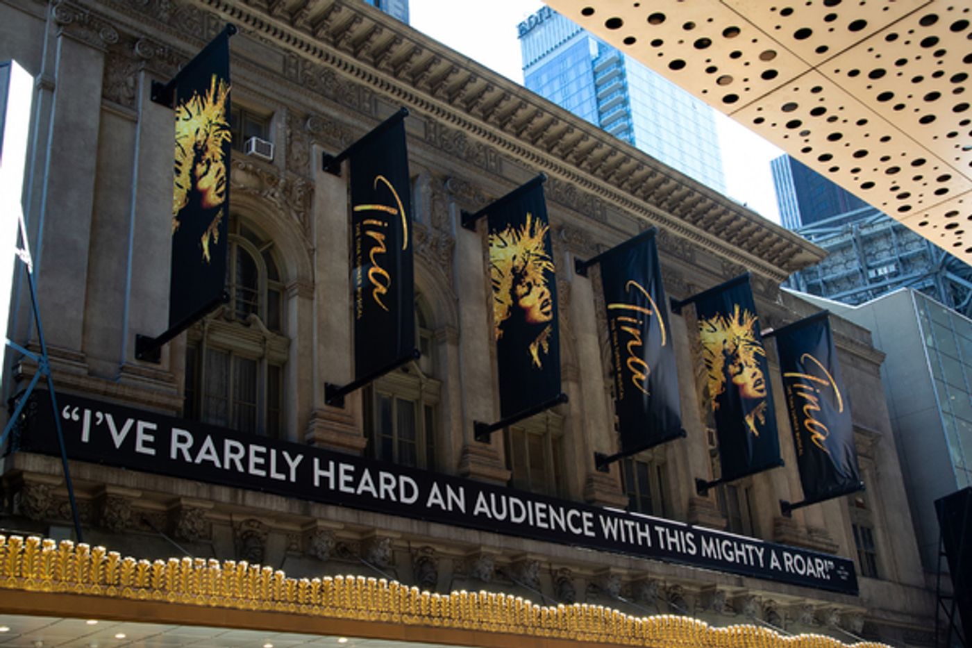 Photo Coverage: First Look at TINA: THE TINA TURNER MUSICAL Marquee  Image