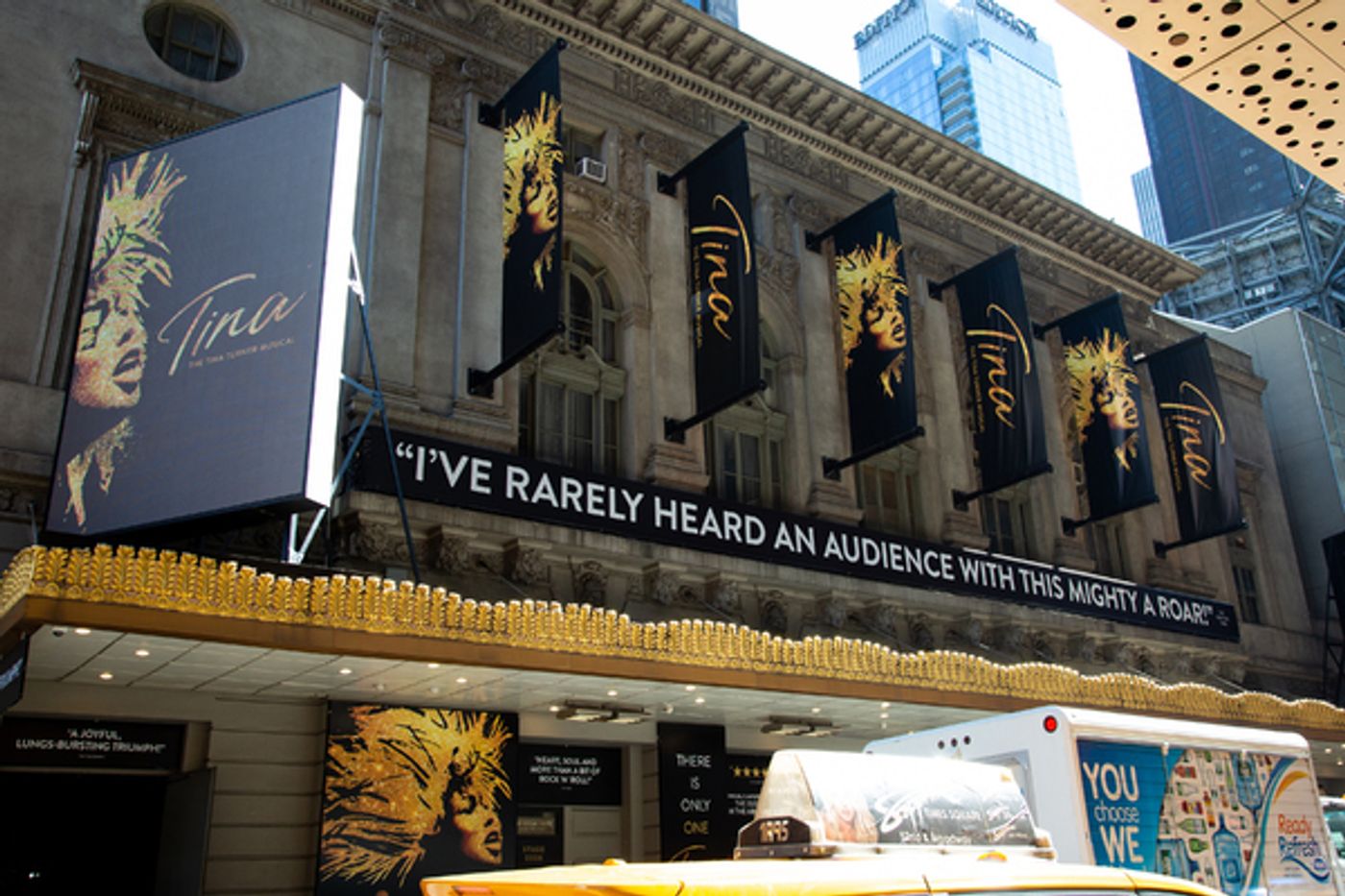 Photo Coverage: First Look at TINA: THE TINA TURNER MUSICAL Marquee  Image