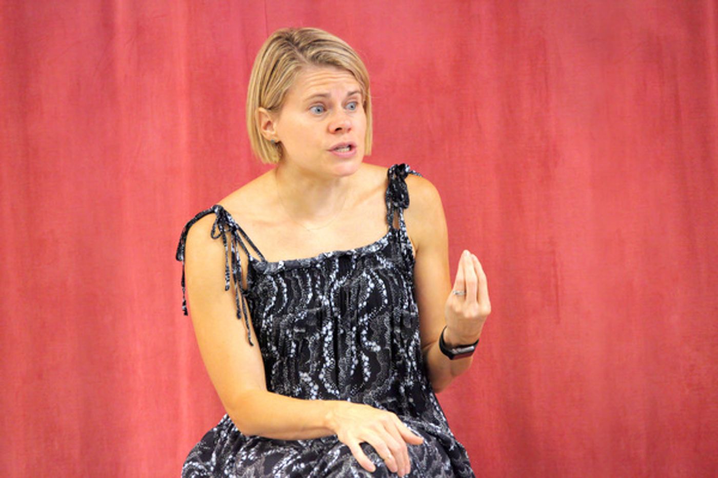 Photo Flash: Tony-Winner Celia Keenan-Bolger Inspires Students At Broadway Artists Alliance  Image
