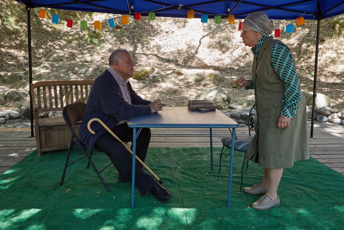 Alan Blumenfeld and Katherine James
 at 