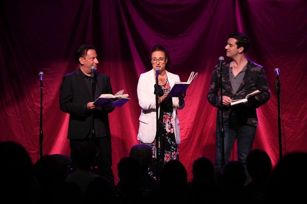 Tracee Chimo, Joy Reid, Michael Urie Photo