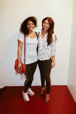 Rebecca Naomi Jones and Sarah Hyland @ BroadwayWorld Rebecca Naomi Jones and Sarah Hyland Photo