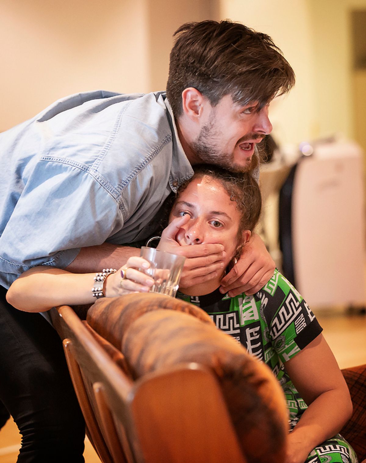 Sam Frenchum, Natalie Casey at 