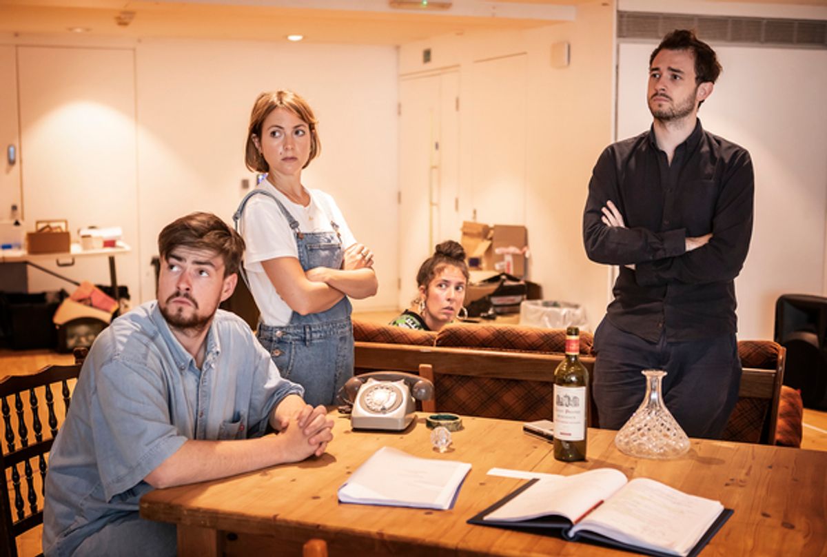 Samuel Frenchum, Catrin Stewart, Michael Marcus at 