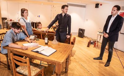 Samuel Frenchum, Catrin Stewart, Natalie Casey, Michael Marcus, Ralph Davis Photo