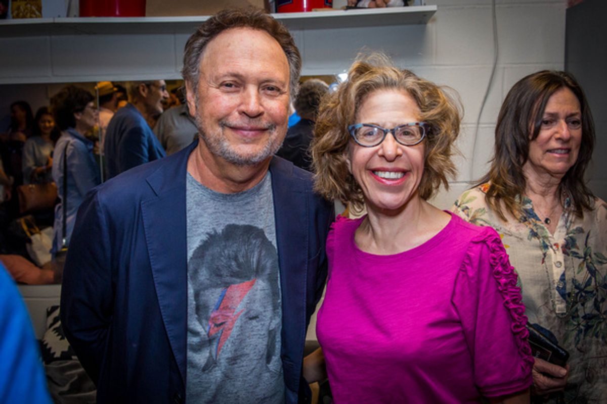 Billy Crystal and Jackie Hoffman at 