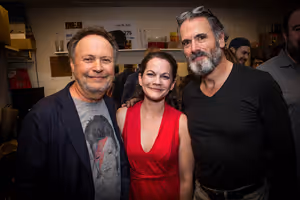 Billy Crystal with Jennifer Babiak and Steven Skybell Photo