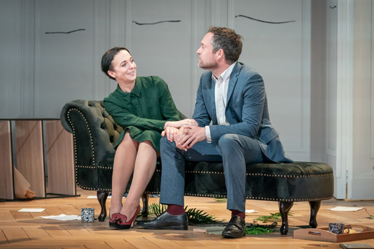 Amanda Abbington, John Light at 