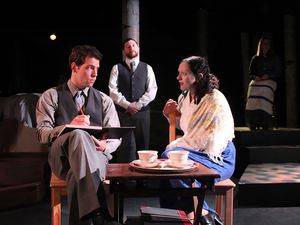 Miles Borchard, Brian Boller, Emma Brayndick and Corrie Riedl Photo